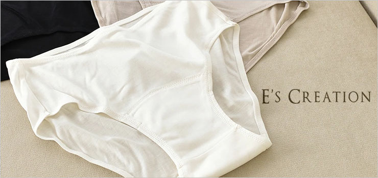 シルク100％ 軽失禁ショーツ 日本製 【ふわ肌シルク】