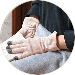 シルク おやすみ手袋