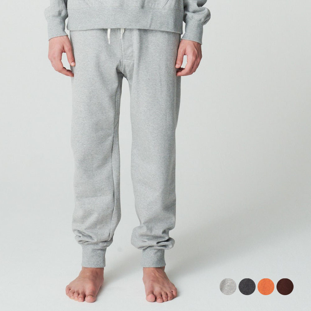 肌側シルク100％起毛 スウェットパンツ 日本製