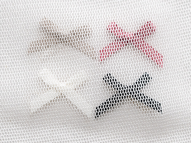 シルク100％メッシュ