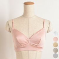 シルク100％スムース ノンワイヤーブラ 日本製