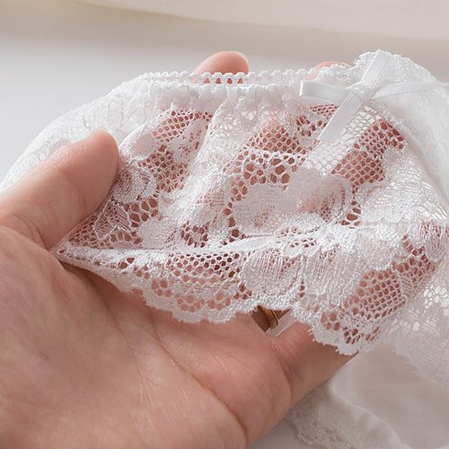 シルクショーツ ストレッチレース付き 日本製