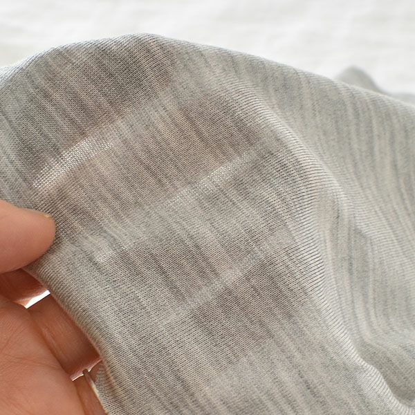 シルク100％ ジャージー 汗取りインナー 脇汗パッド付き フレンチ袖