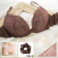 シルク ノンワイヤー ブラジャー＆ショーツ セット