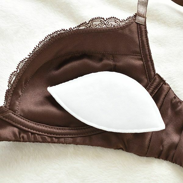 シルク ノンワイヤー ブラジャー＆ショーツ セット