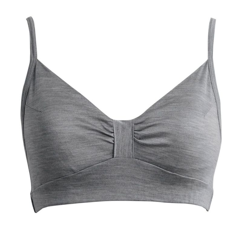 シルク100％ ソフトジャージー ノンワイヤーブラ 日本製