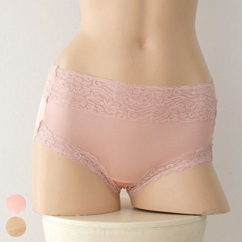 シルク ショーツ お尻すっぽり深履きタイプ 日本製