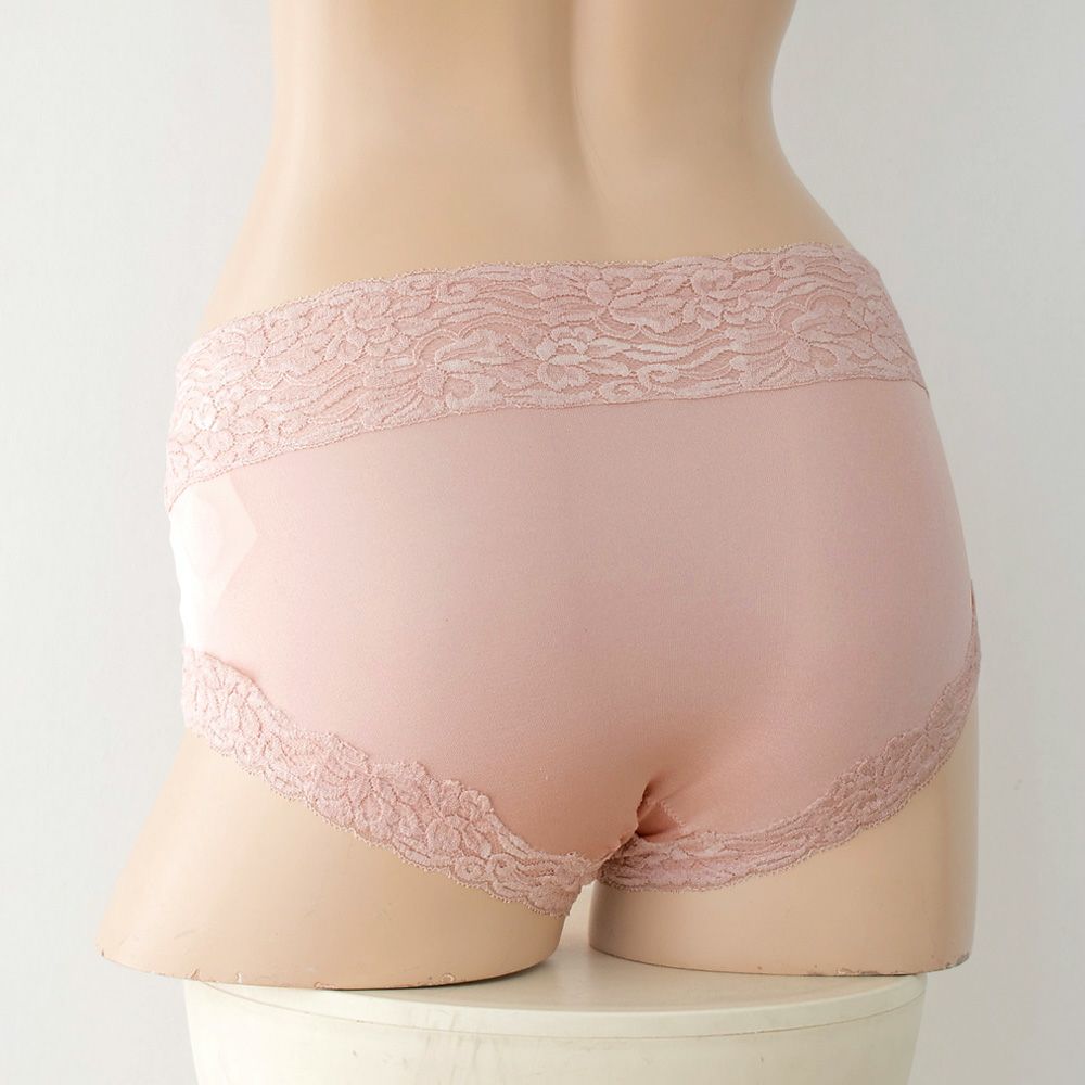 シルク ショーツ お尻すっぽり深履きタイプ 日本製 マチ部分