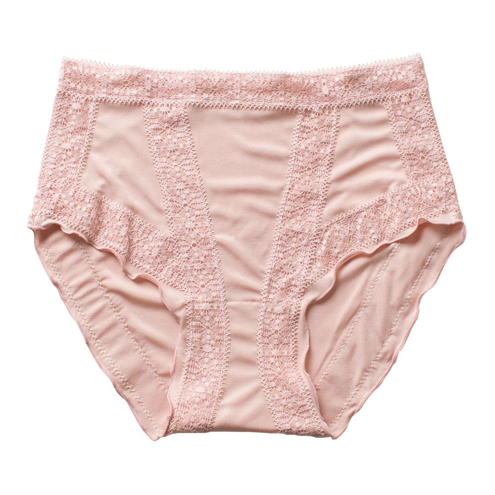 シルク 冷えとり ショーツ 深履きタイプ 日本製 マチはシルクとコットンの3重構造