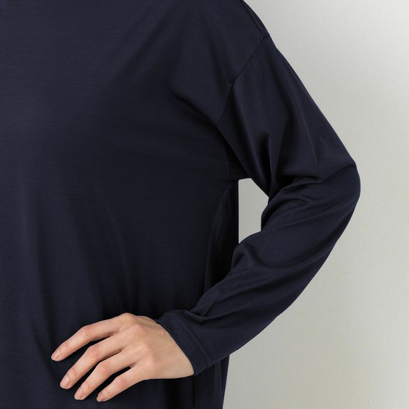 シルク100％ ソフトジャージー パジャマ 上下セット 日本製