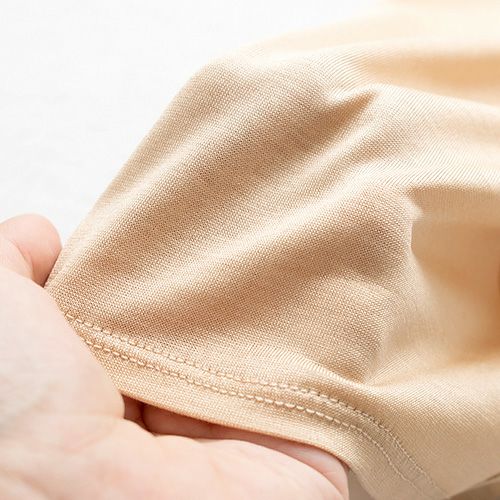  シルク100％ 7分丈ボトム