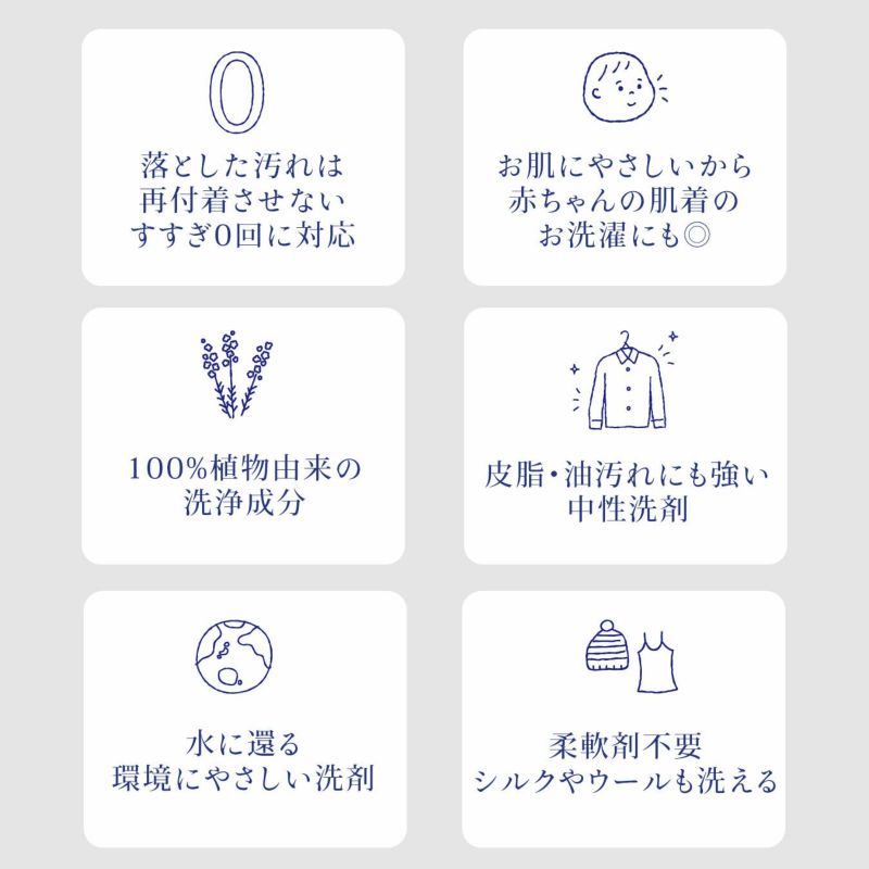 海へ…Fukii 詰替パック380g 洗濯洗剤
