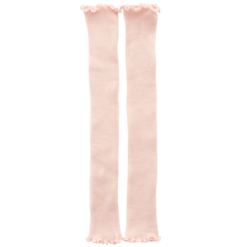  ベビーから大人まで使える シルク混アーム＆レッグウォーマー 日本製