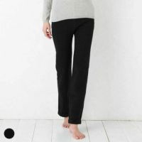 ふんわり裏起毛 シルク レギンスパンツ 日本製