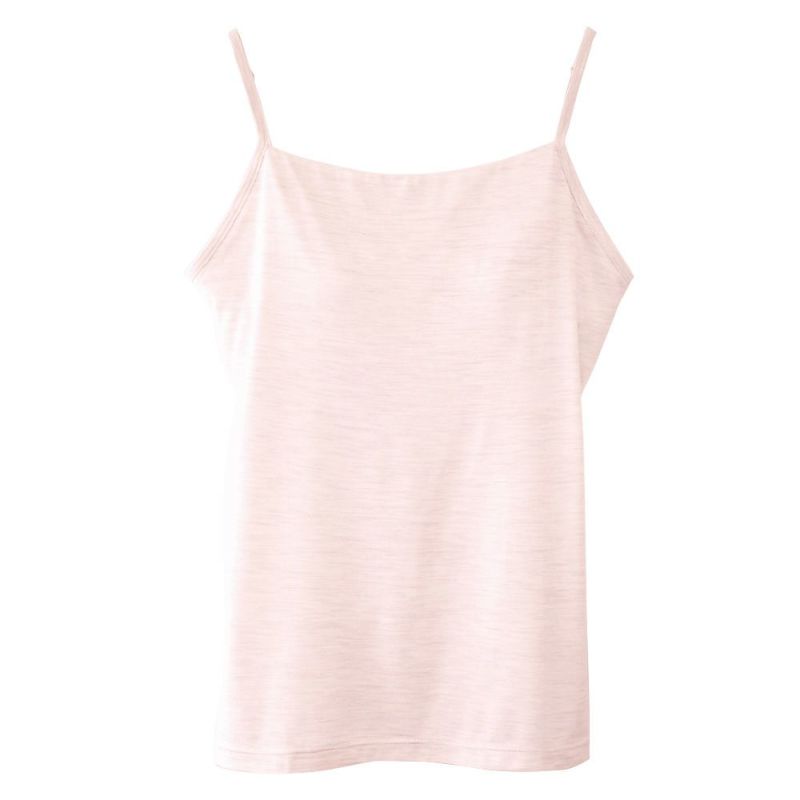 シルク100％ ソフトジャージー カップ付き キャミソール 日本製 ゆるラク ウォッシャブル加工 