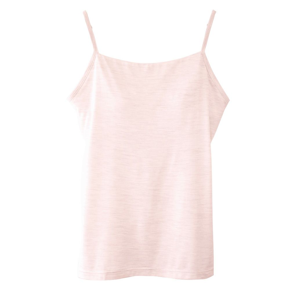 シルク100％ ソフトジャージー カップ付き キャミソール 日本製 ゆるラク ウォッシャブル加工 