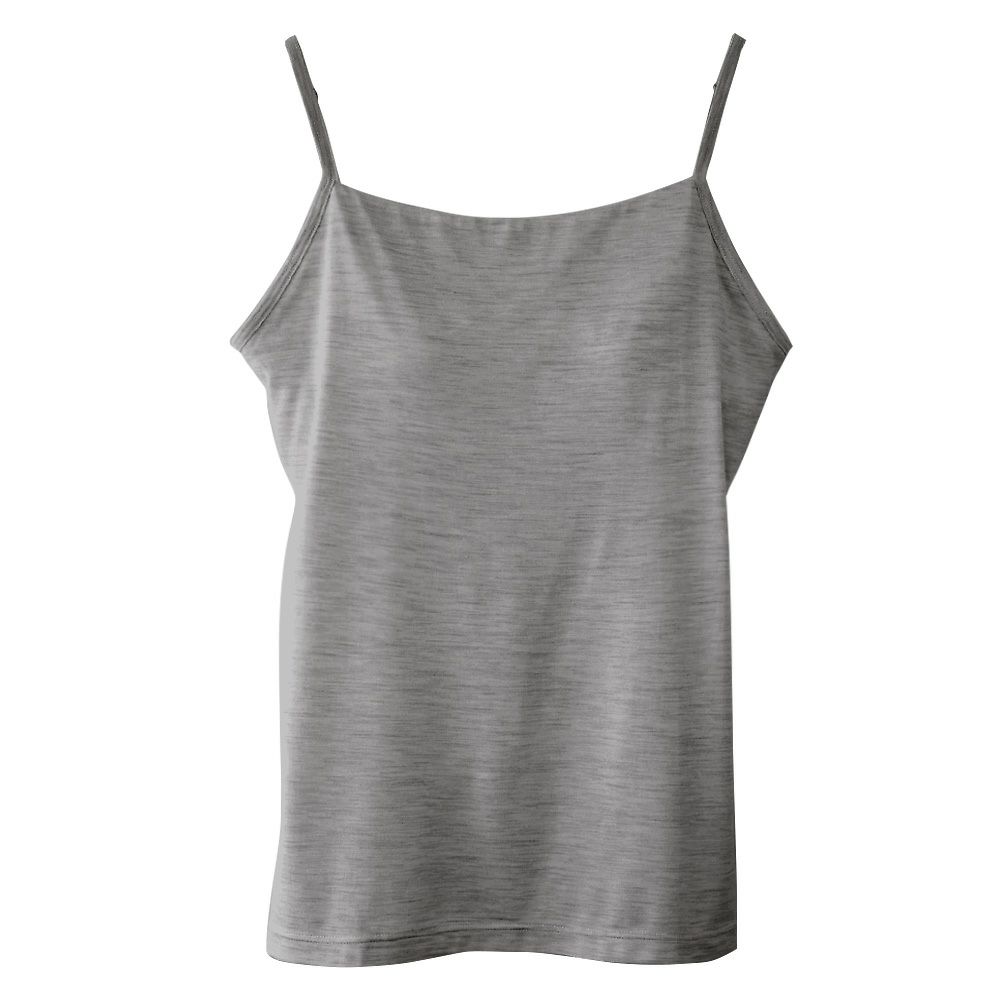 シルク100％ ソフトジャージー カップ付き キャミソール 日本製 ゆるラク ウォッシャブル加工 