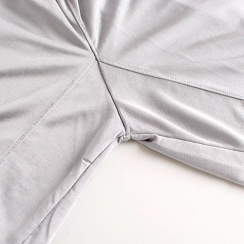 シルク100％ キュロット ペチコート パンツ裾が巻き込める【かるふわシルク】