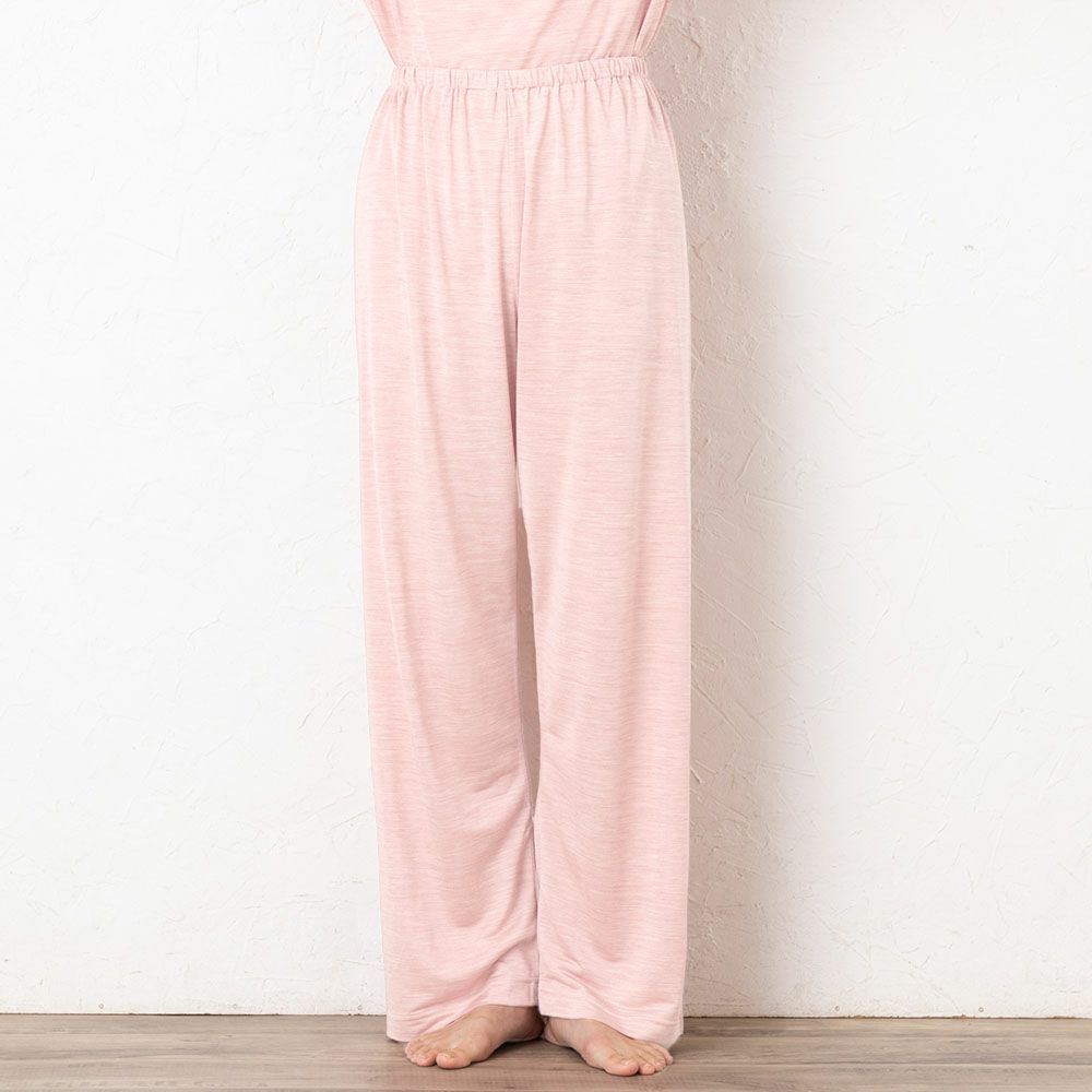 シルク100% ソフトジャージー パジャマ 上下セット ゆったりデザイン 日本製