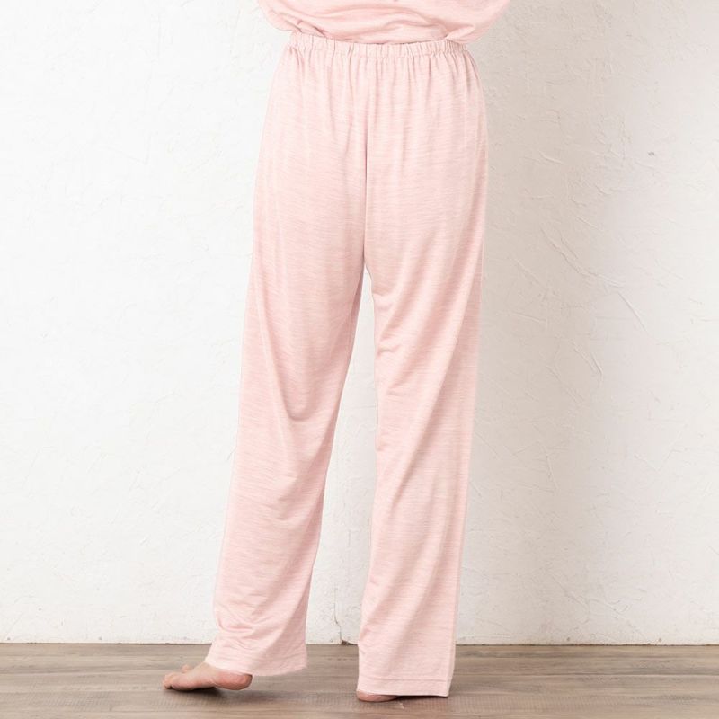 シルク100% ソフトジャージー パジャマ 上下セット ゆったりデザイン 日本製