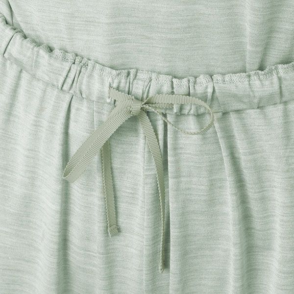 シルク100% ソフトジャージー パジャマ 上下セット ゆったりデザイン 日本製