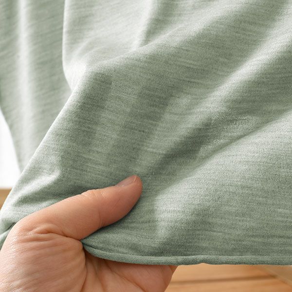 シルク100% ソフトジャージー パジャマ 上下セット ゆったりデザイン 日本製