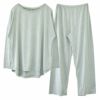 シルク100% ソフトジャージー パジャマ 上下セット ゆったりデザイン 日本製