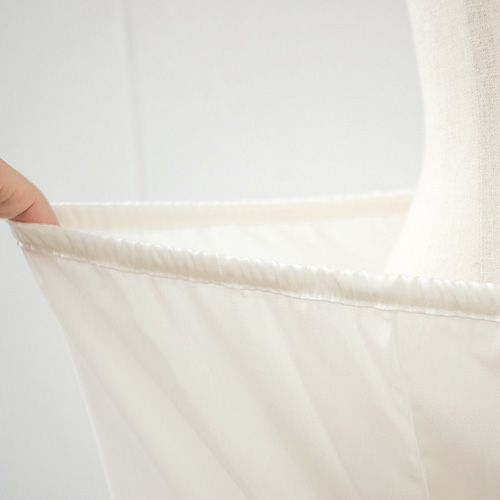 シルク100% クレープデシン キュロットペチコート 日本製