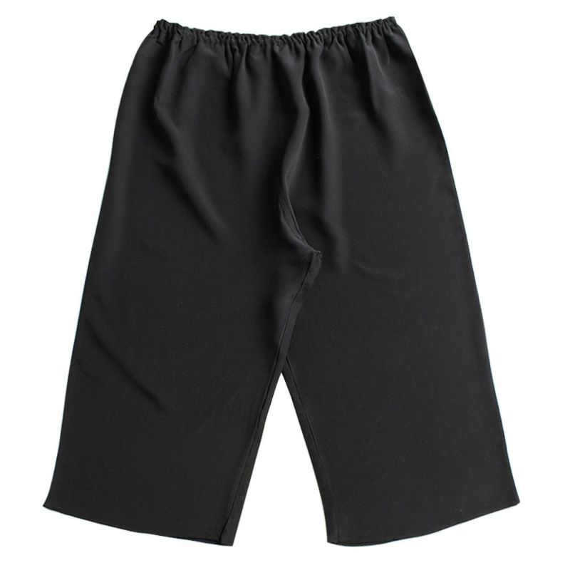 シルク100% クレープデシン 膝下ペチパンツ 日本製