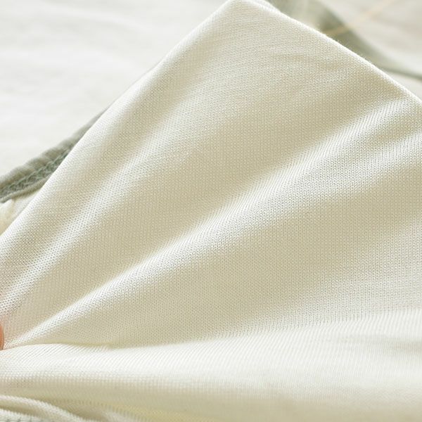 オーガニックコットン ノンワイヤーブラ 日本製 カップ裏シルク