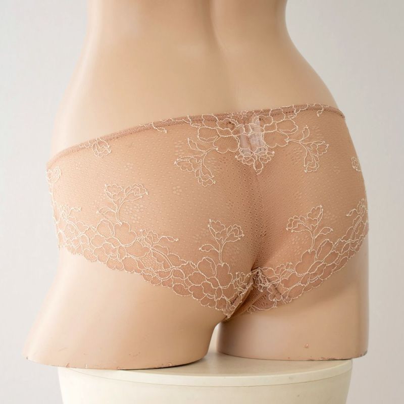 カップ裏シルク ソフトブラ＆ショーツセット 日本製