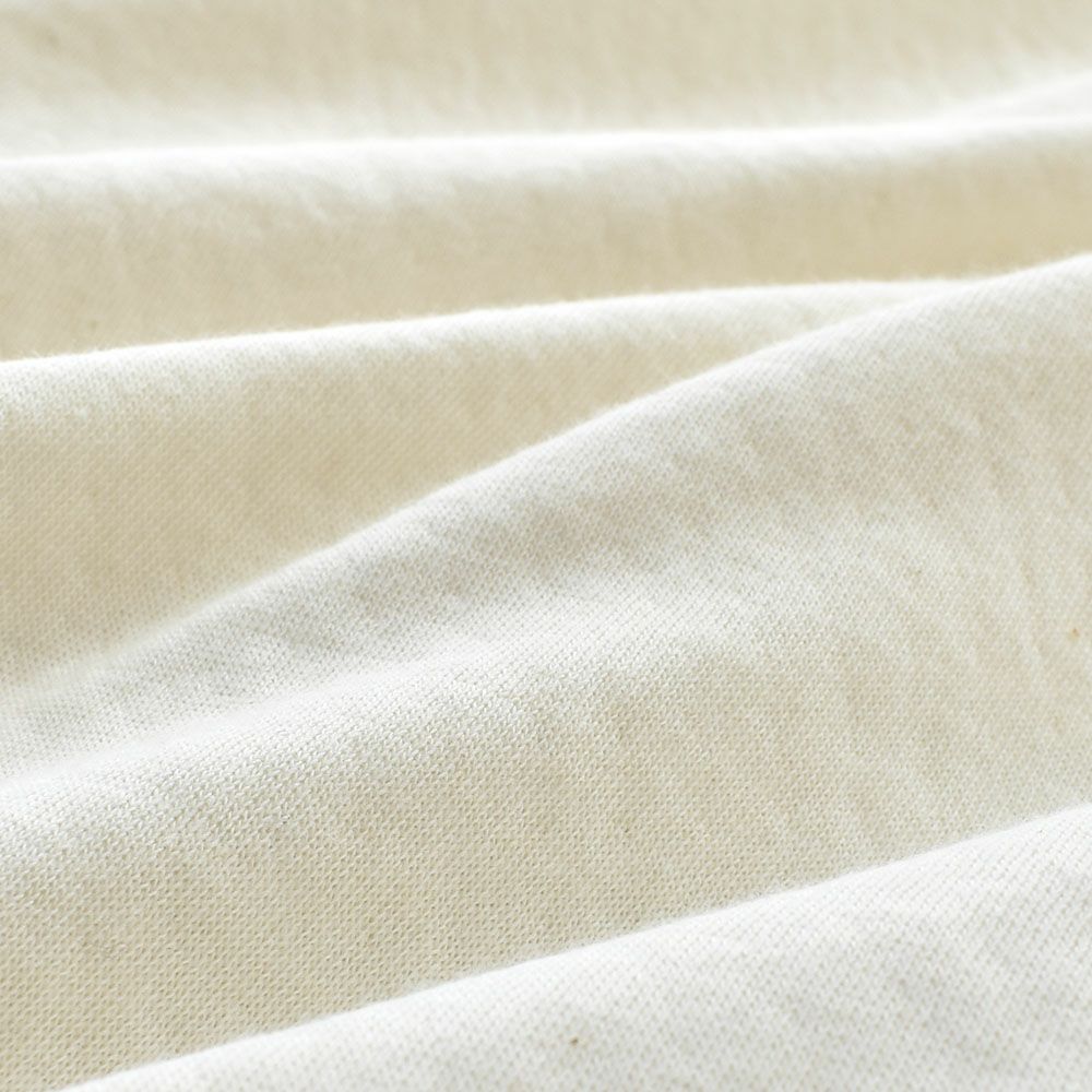 オーガニックコットン100％ シルクカップ付きパジャマ 上下セット 日本製