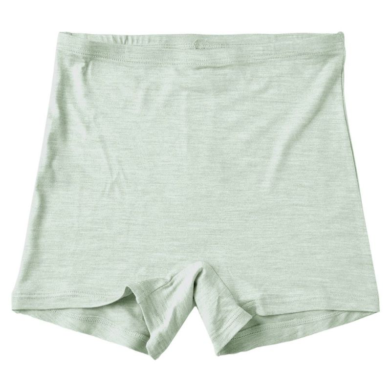 シルク ハイウエスト ショーツ ストレッチ ソフトベア天竺 日本製 一分丈