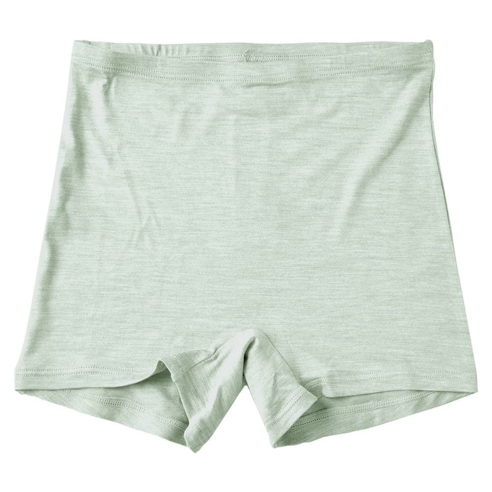 シルク ハイウエスト ショーツ ストレッチ ソフトベア天竺 日本製 一分丈