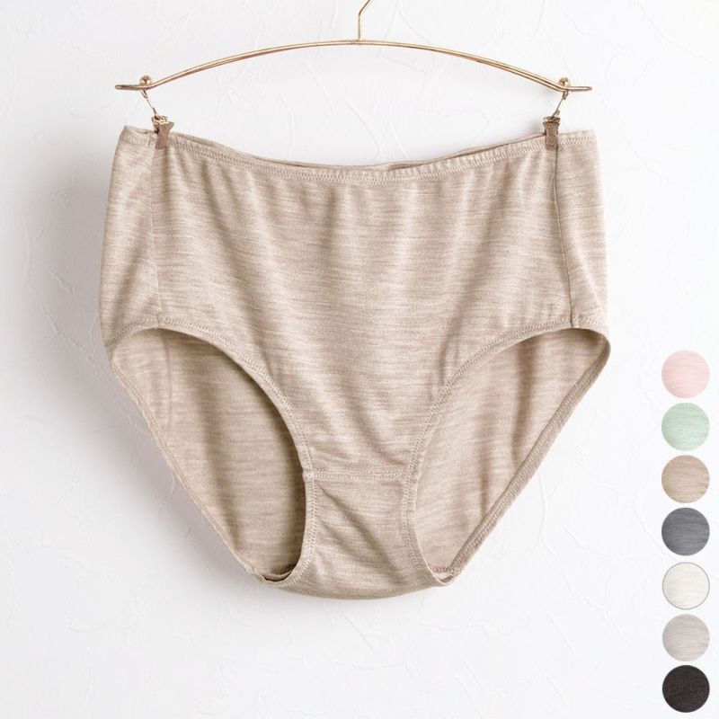 シルク100％ ソフトジャージー スタンダード ショーツ 日本製 サニタリー兼用