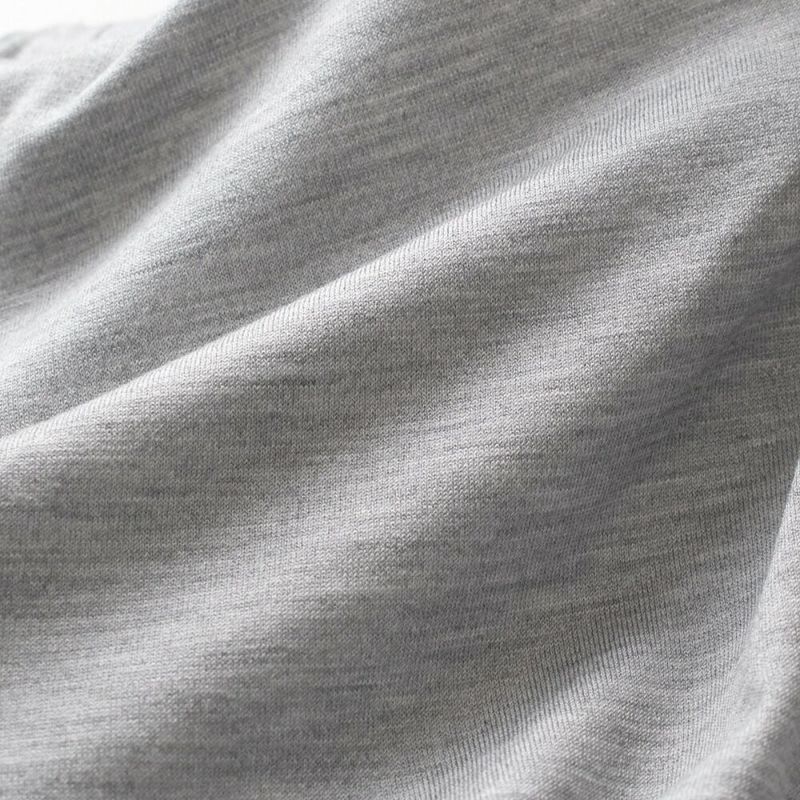 シルク ハイウエスト レギンス ストレッチ ソフトベア天竺 日本製