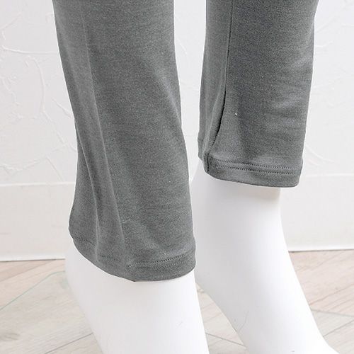 シルク ハイウエスト レギンス ストレッチ ソフトベア天竺 日本製