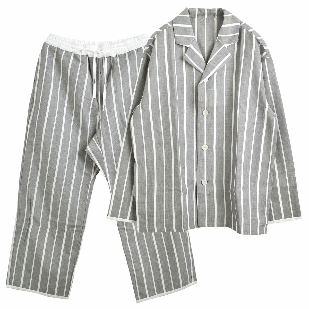 和紙のパジャマ 日本製 前開き 男女兼用