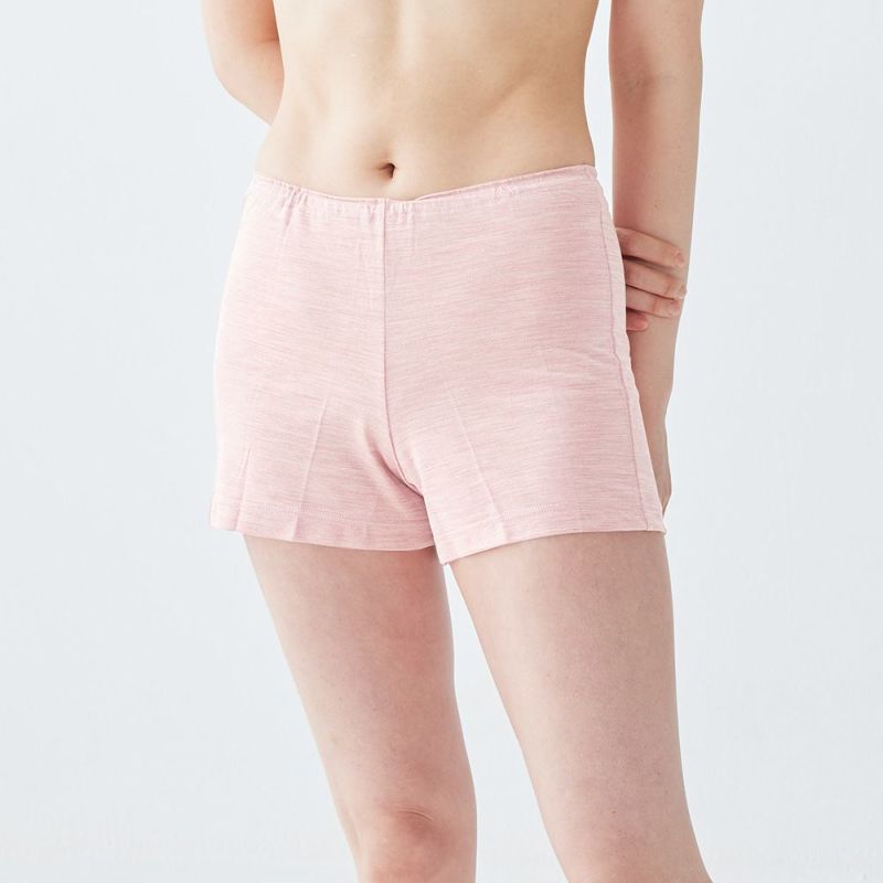 シルク100％ ソフトジャージー タップパンツ 日本製