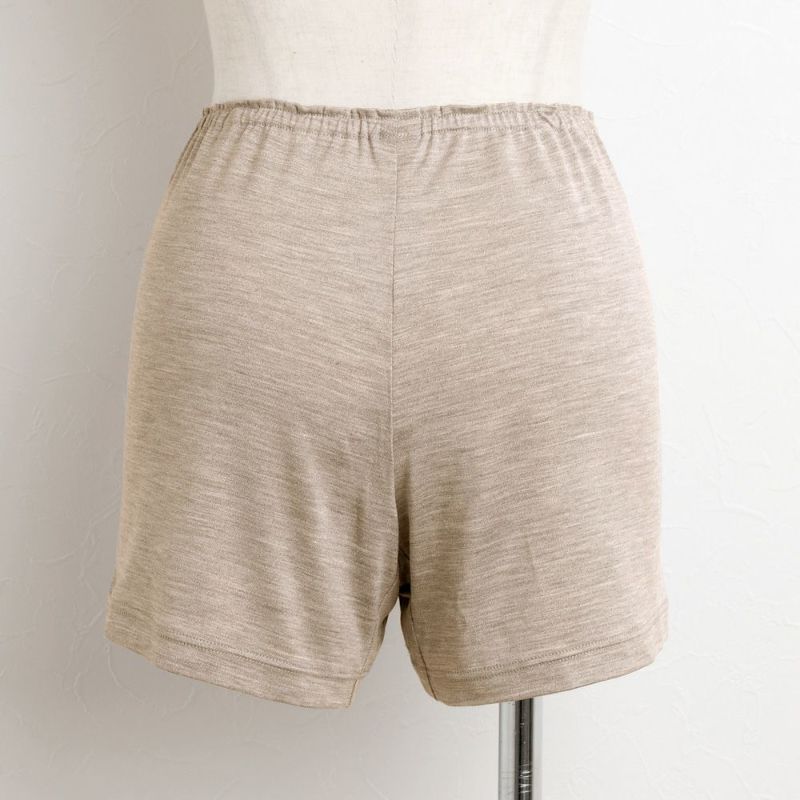 シルク100％ ソフトジャージー タップパンツ 日本製