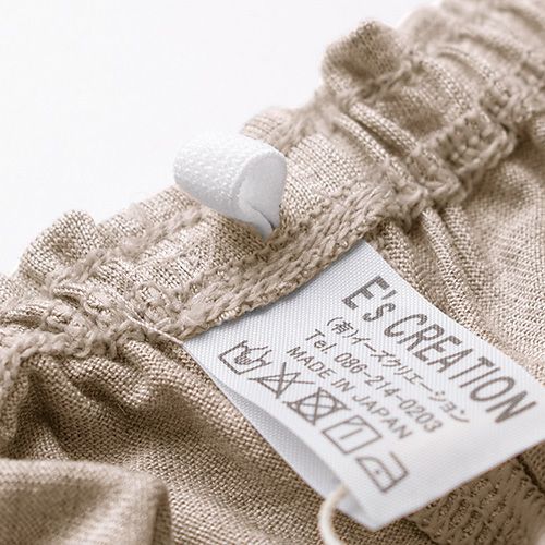 シルク100％ ソフトジャージー タップパンツ 日本製