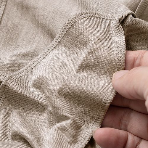 シルク100％ ソフトジャージー タップパンツ 日本製