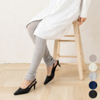 シルクカシミヤ混 13分丈 レギンス 日本製