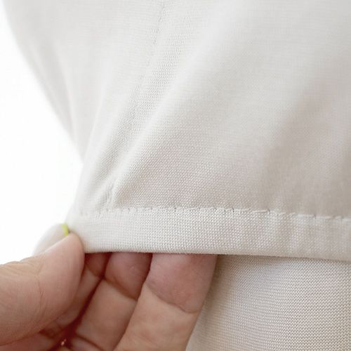 シルク カップ付きキャミソール フロントレース 日本製