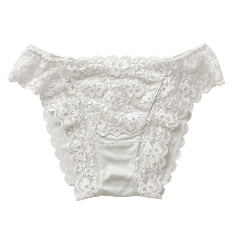  シルク ショーツ フロントレース サニタリー兼用 日本製
