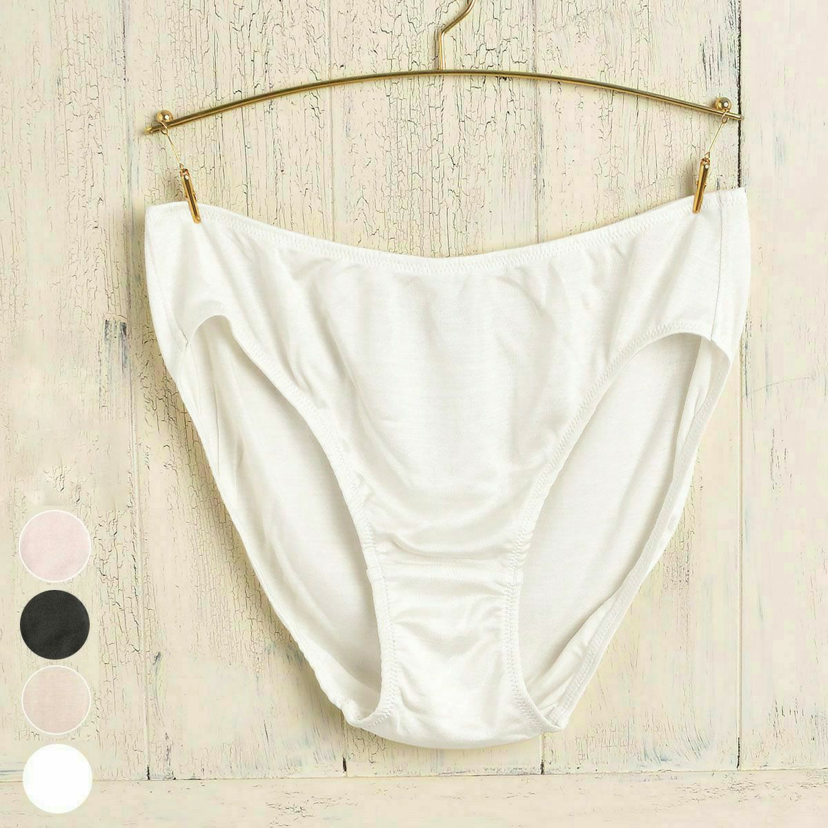  シルク100％ スタンダードショーツ 日本製 【ふわ肌シルク】