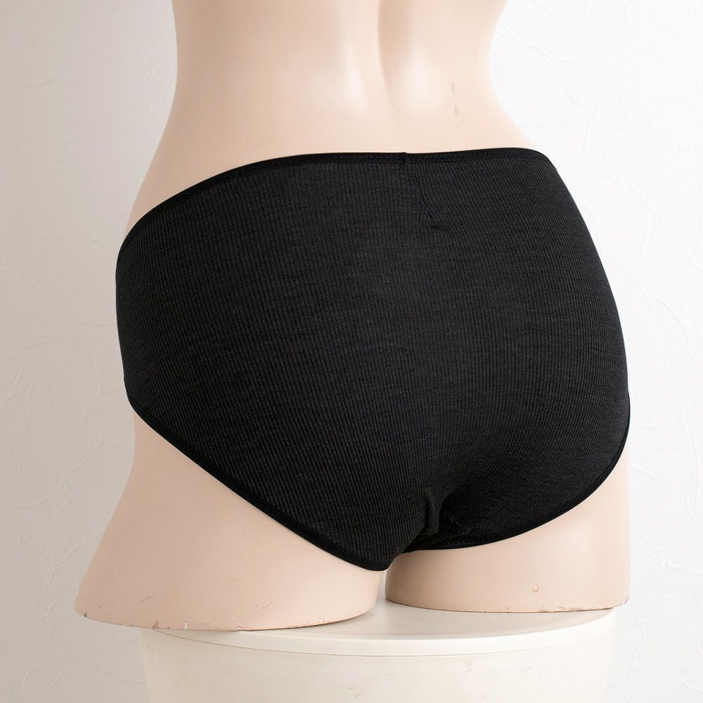  シルク100％ テレコ ショーツ 日本製 ウォッシャブル加工