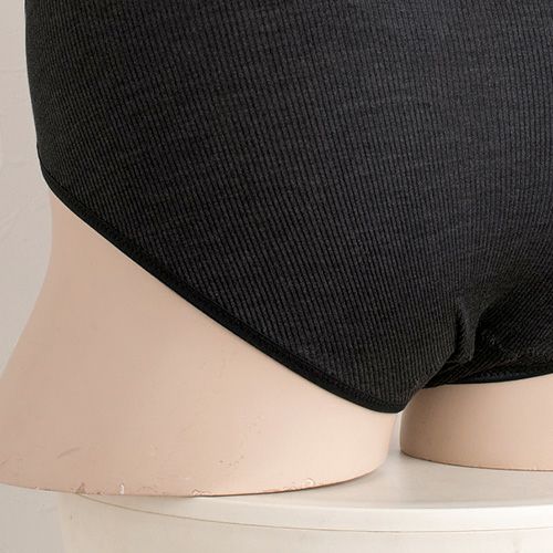  シルク100％ テレコ ショーツ 日本製 ウォッシャブル加工