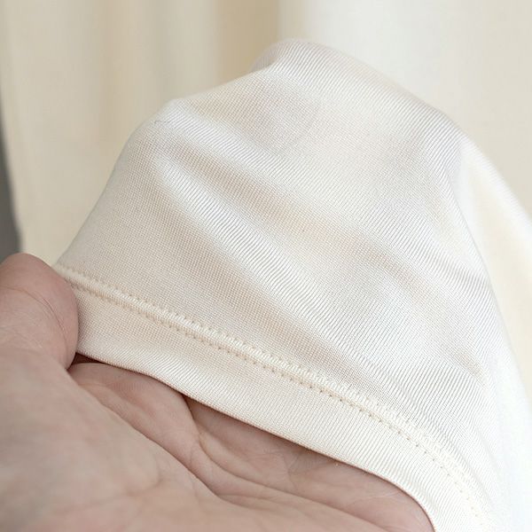 シルク メンズ 半袖インナー クルーネック 日本製