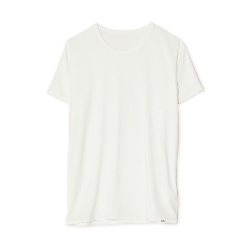 シルク メンズ 半袖インナー クルーネック 日本製